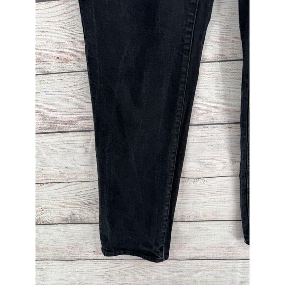 Levis Premium 541 Athletic Taper Fit Jeans Mens 36x34 Black Dark Wash Denim - Picture 5 of 10